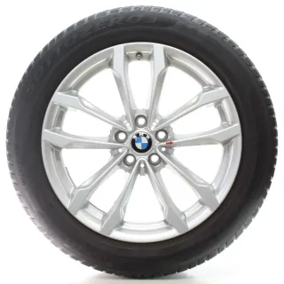 BMW X3 G01 X4 G02 Winterräder V-Speiche 691 Pirelli 245/50R19 DOT22 6877325 - Bild 3