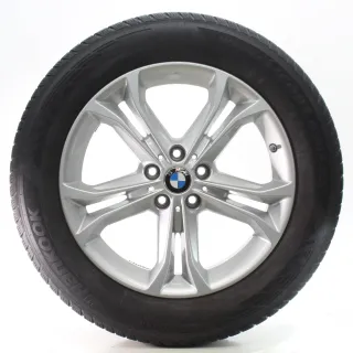BMW X3 G01 X4 G02 Winterräder Doppelspeiche 688 Hankook 225/60R18 104H 6876918 - Bild 2