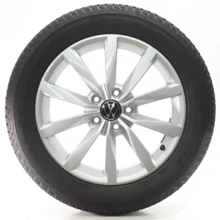 VW T-ROC A11 D11 Winterräder Dijon Silber Michelin 215/55R17 94V 5G0601025K - Bild 3