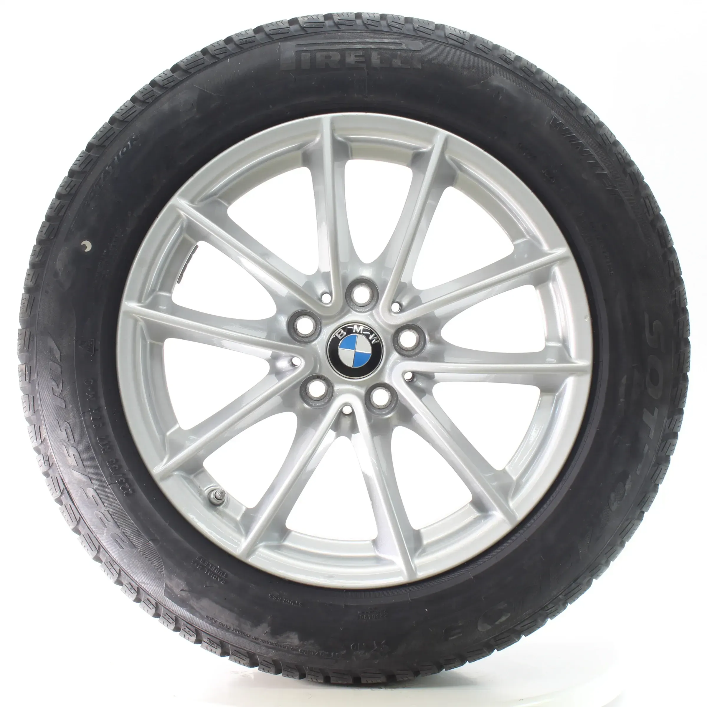 BMW 5er G30 G31 Winterräder V-Speiche 618 Pirelli 225/55R17 97H DOT25 6868217 - Bild 1