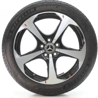 Mercedes C-Klasse W205 S205 Winterräder 5-Speichen 225/45R18 DOT24 A2054014600 - Bild 3