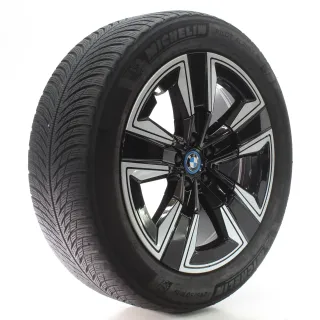 BMW iX3 G08 Winterräder Aerodynamikrad 842 Jet Black Michelin 245/50R19 6895627 - Bild 6