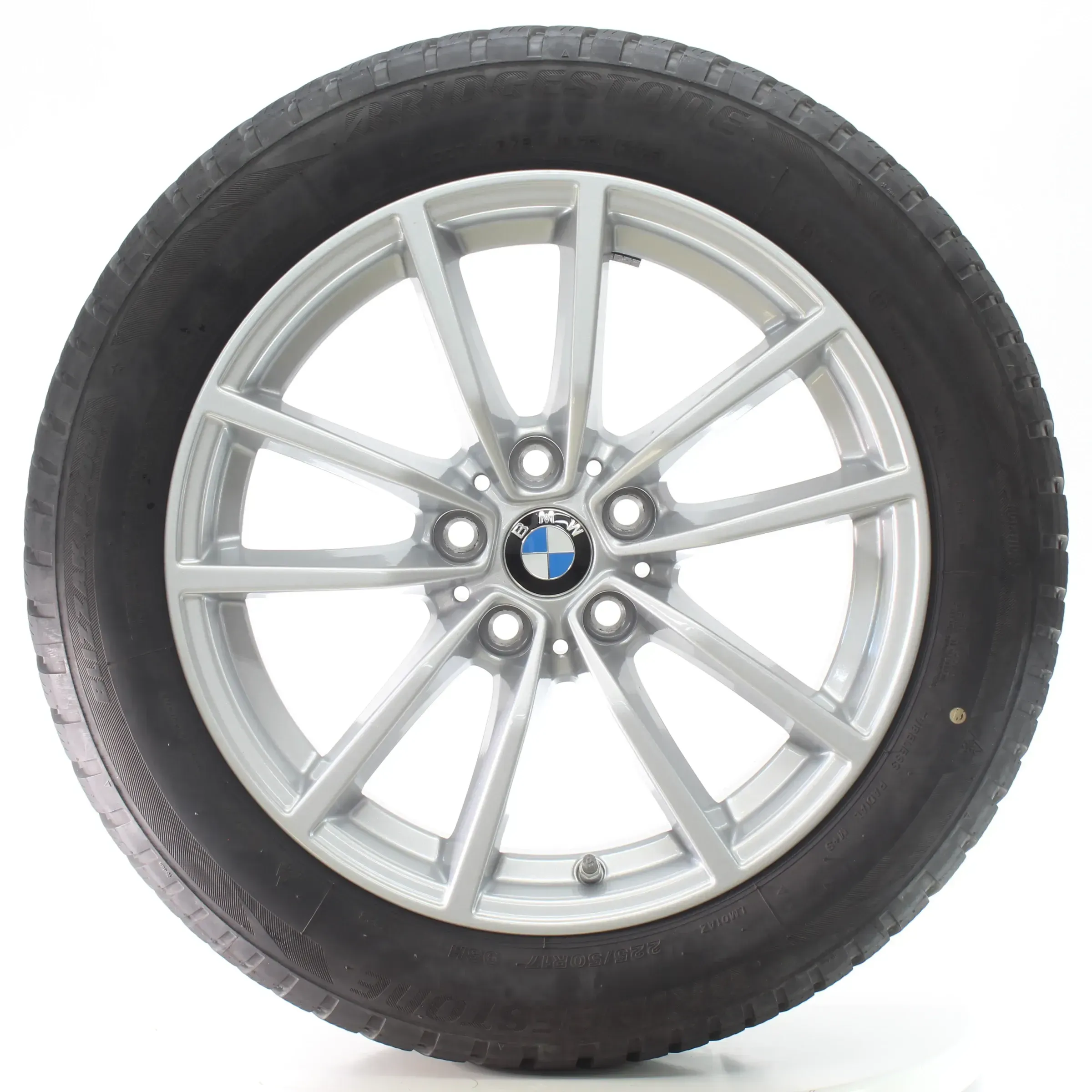 BMW 3er G20 G21 Winterräder V-Speiche 778 Bridgestone 225/50R17 DOT25 6883520 - Bild 1