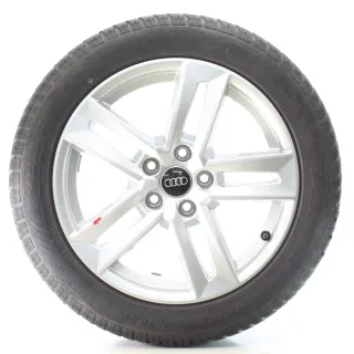Audi A4 S4 8W Winterräder 5-Parallelspeichen Dunlop 225/50R17 DOT24 8W0601025P - Bild 3