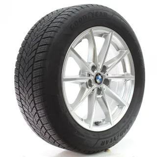 BMW 4er i4 G26 Winterräder V-Speiche 851 Silber Goodyear 225/55R17 101H 6896762 - Bild 6
