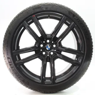 BMW X5M F95 X6M F96 Winterrad M Doppelspeiche 808 Michelin 295/35R21 8090794 - Bild 1