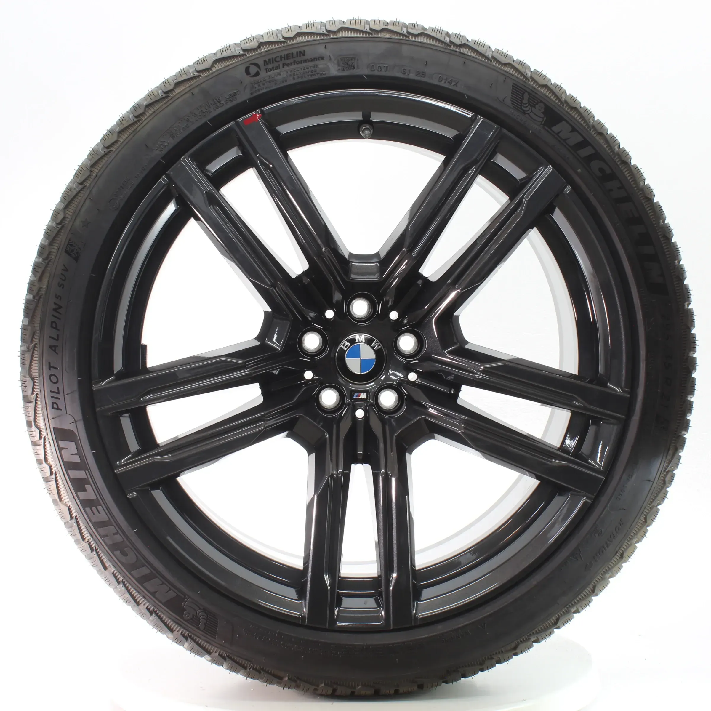 BMW X5M F95 X6M F96 Winterrad M Doppelspeiche 808 Michelin 295/35R21 8090794 - Bild 1