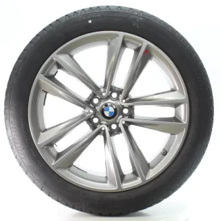 BMW 6er GT G32 7er G11 G12 Winterräder Doppelspeiche 630 245/45R19 102V 6881665 - Bild 3