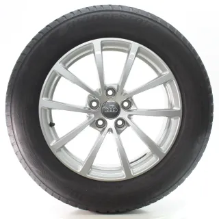 Audi A6 S6 F2 C8 Winterräder 10-Speichen Bridgestone 225/60R17 DOT24 4K0601025 - Bild 1