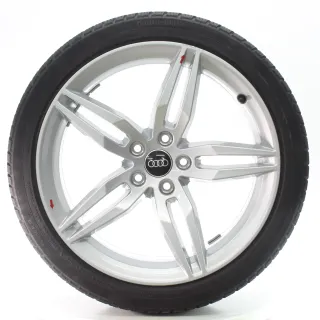 Audi A5 S5 F5 Winterräder 5-Arm-Doppelspeiche Conti 255/35R19 DOT24 8W0601025AM - Bild 2