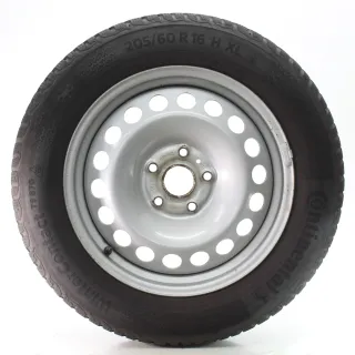 VW Caddy V SBA Winterräder Stahl Continental 205/60R16 96H DOT25 5R3601027/B - Bild 3