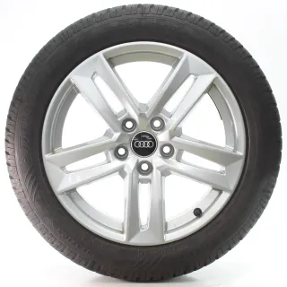 Audi A4 S4 8W Winterräder 5-Parallelspeichen Dunlop 225/50R17 DOT24 8W0601025P - Bild 3