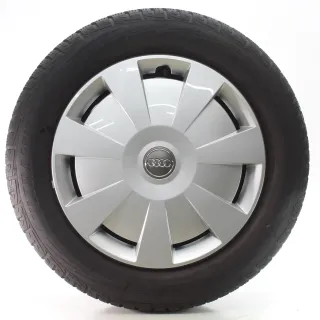 Audi A3 Cabrio Limousine 8V Winterräder Stahl Goodyear 205/55R16 91H 8V0601027A - Bild 4