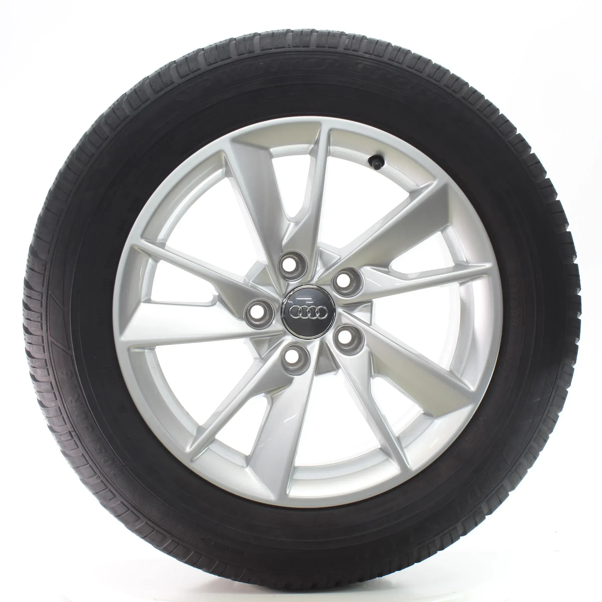 Audi A4 S4 8W Winterräder 5-Arm-Facetten Dunlop 205/60R16 92H 8W0601025B - Bild 1