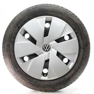 VW ID.3 E11 Winterräder Stahl Goodyear 215/55R18 95T DOT24 1EA601027 - Bild 1