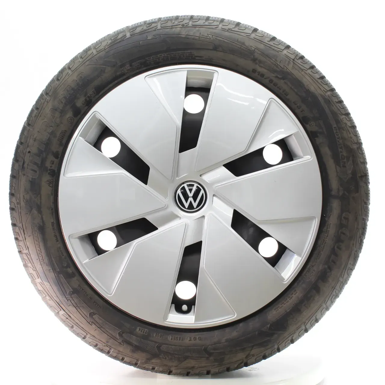 VW ID.3 E11 Winterräder Stahl Goodyear 215/55R18 95T DOT24 1EA601027 - Bild 1
