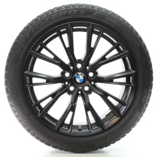 BMW 3er G20 G21 Winterräder Doppelspeiche 796 M 225/45-255/40R18 6885305-6 - Bild 1