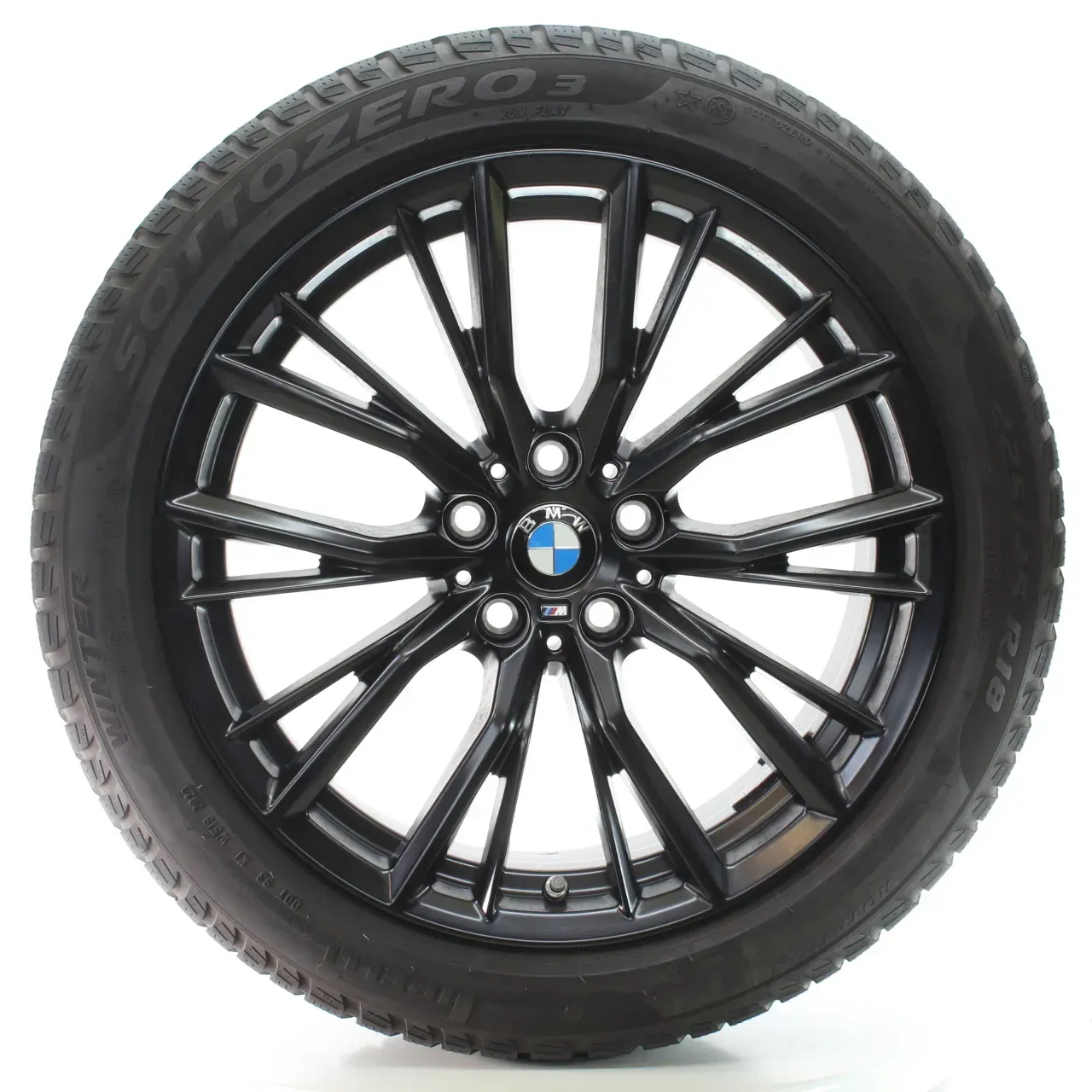 BMW 3er G20 G21 Winterräder Doppelspeiche 796 M 225/45-255/40R18 6885305-6 - Bild 1