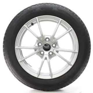 Audi A5 S5 FU5 Winterräder 5-Doppelspeichen Goodyear 215/55R17 DOT24 8B3601025A - Bild 2