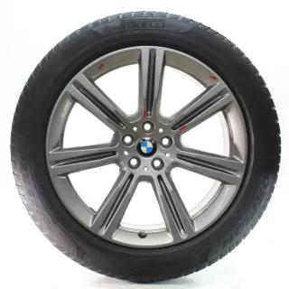 BMW X5 G05 X6 G06 Winterräder Sternspeiche 736 Pirelli 275/45R20 DOT24 6883753 - Bild 3