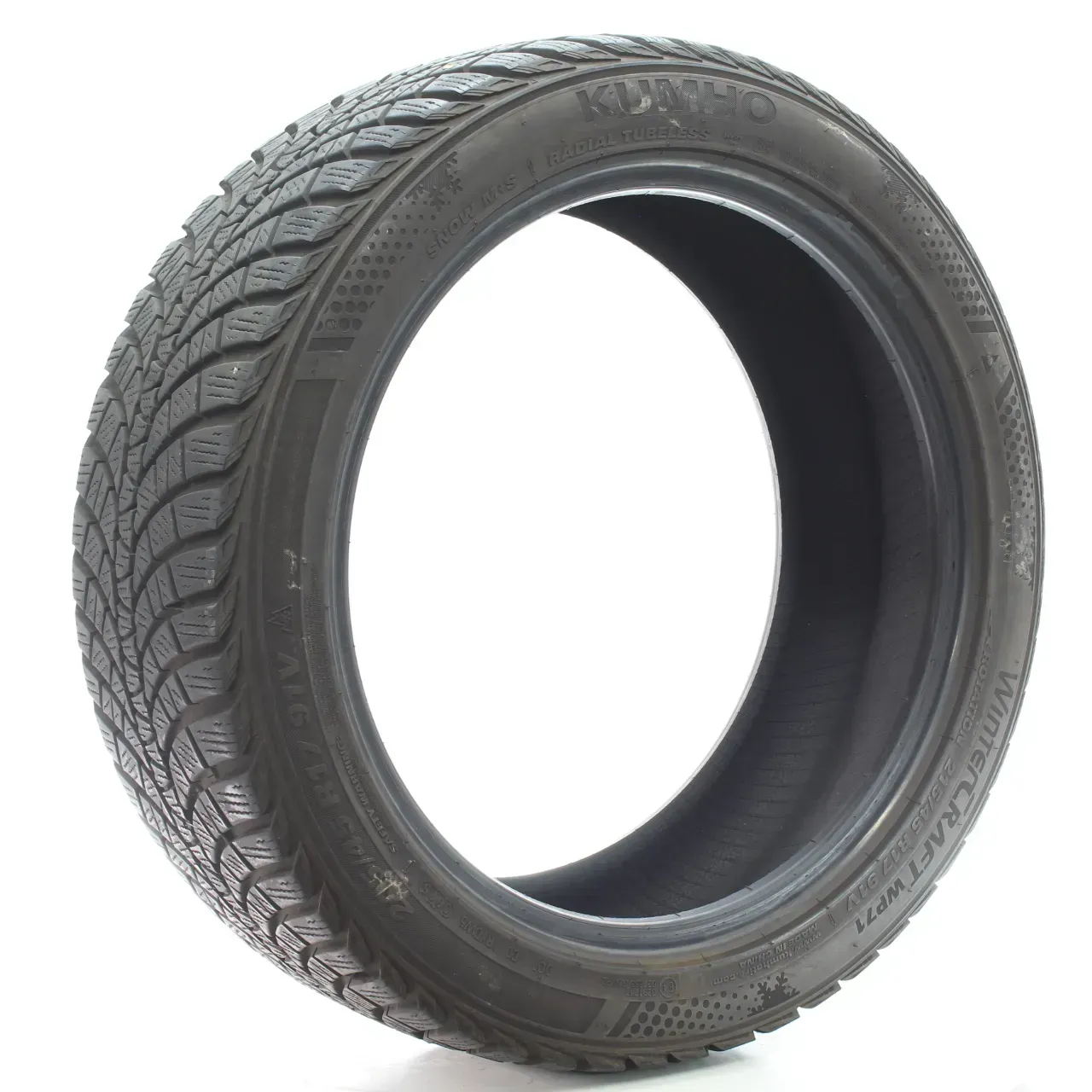 Winterreifen Kumho WinterCraft WP71 215/45R17 91V XL DOT25 2183373 - Bild 1