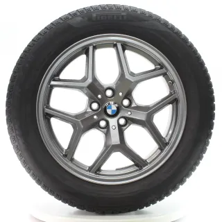 BMW 5er G60 G61 Winterräder Y-Speiche 932 Pirelli 225/55R18 102H DOT24 5A324D5 - Bild 1