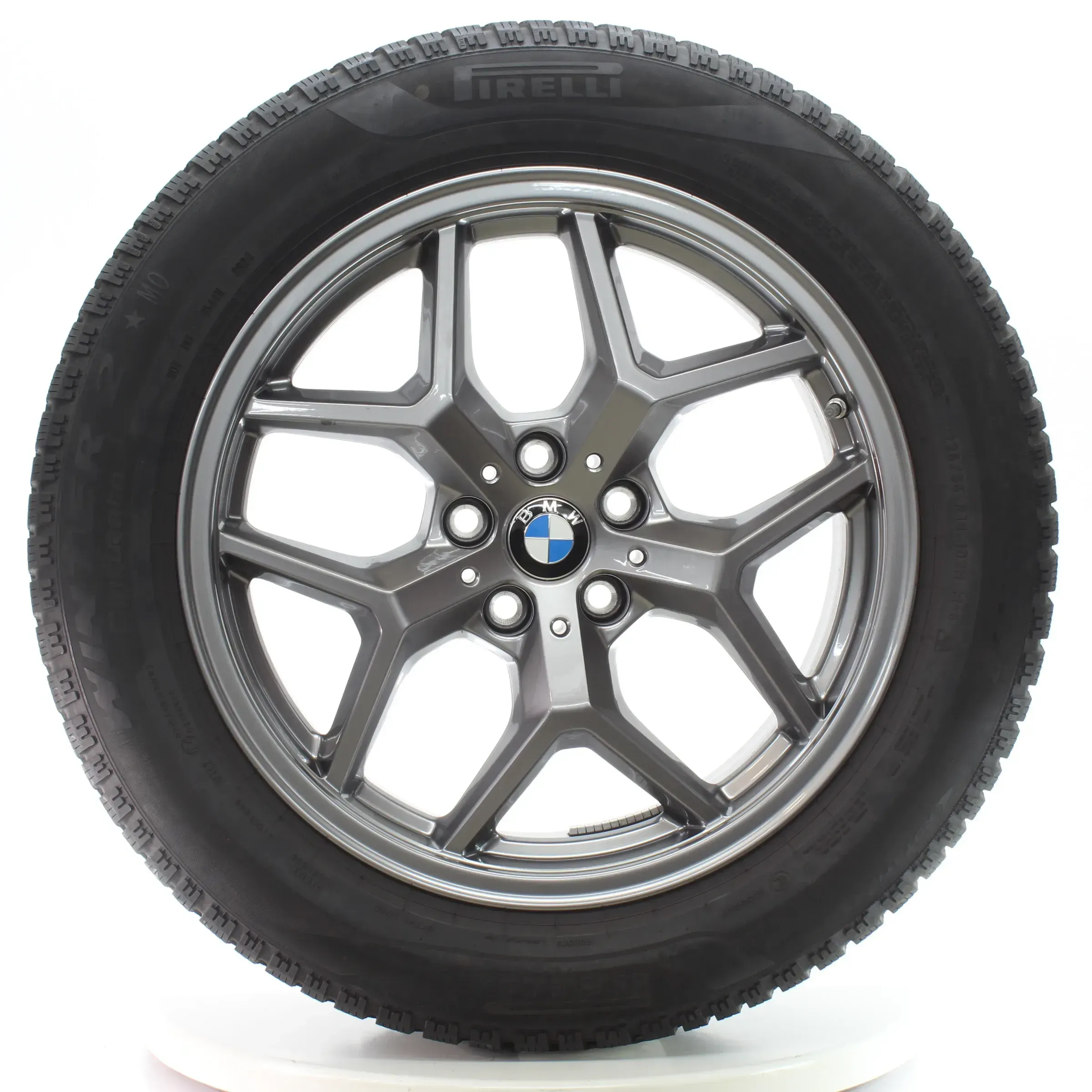 BMW 5er G60 G61 Winterräder Y-Speiche 932 Pirelli 225/55R18 102H DOT24 5A324D5 - Bild 1