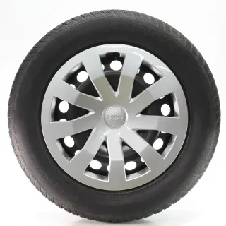 Audi A1 GB VW Polo 6 Winterräder Stahl Hankook 185/65R15 DOT25 2Q0601027AG/AS/BE - Bild 4