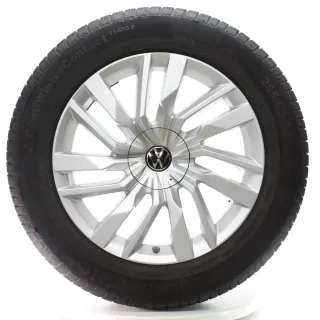 VW Touareg CR7 Winterräder Osorno Continental 255/55R19 111H DOT25 760601025E - Bild 1
