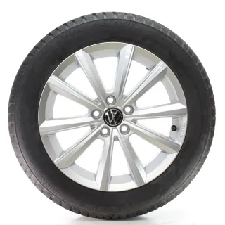 VW Polo VI 2G AW Winterräder Merano Bridgestone 185/60R16 90H DOT25 2G0071496 - Bild 1