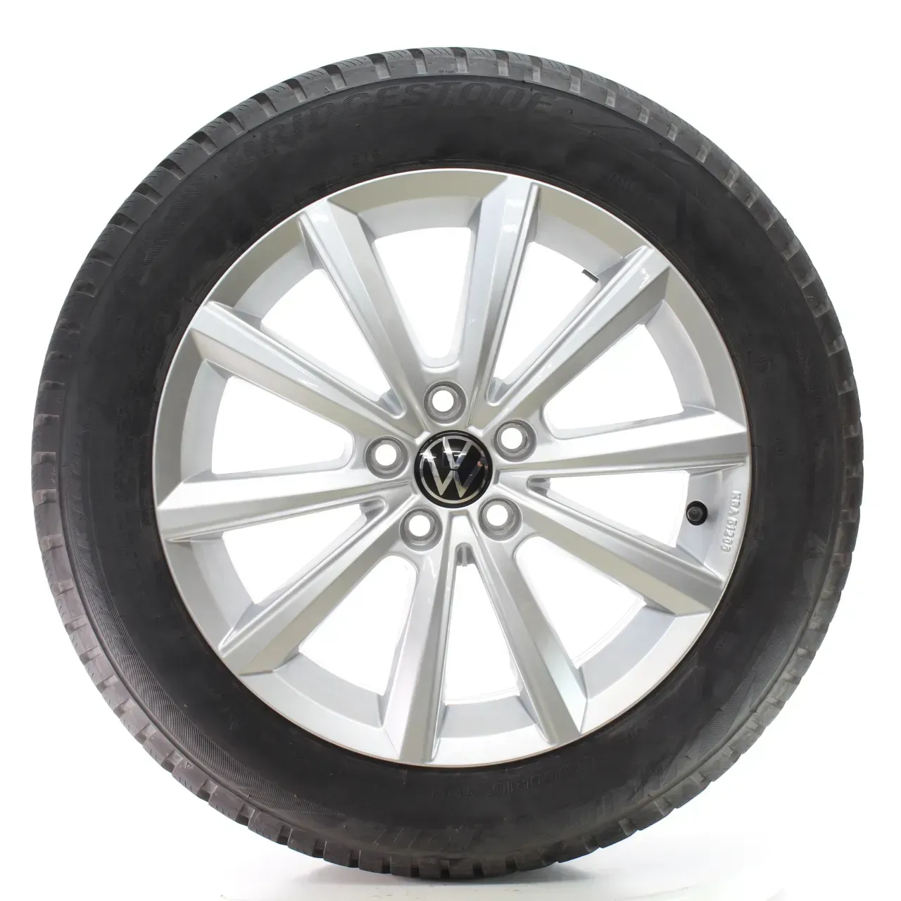 VW Polo VI 2G AW Winterräder Merano Bridgestone 185/60R16 90H DOT25 2G0071496 - Bild 1