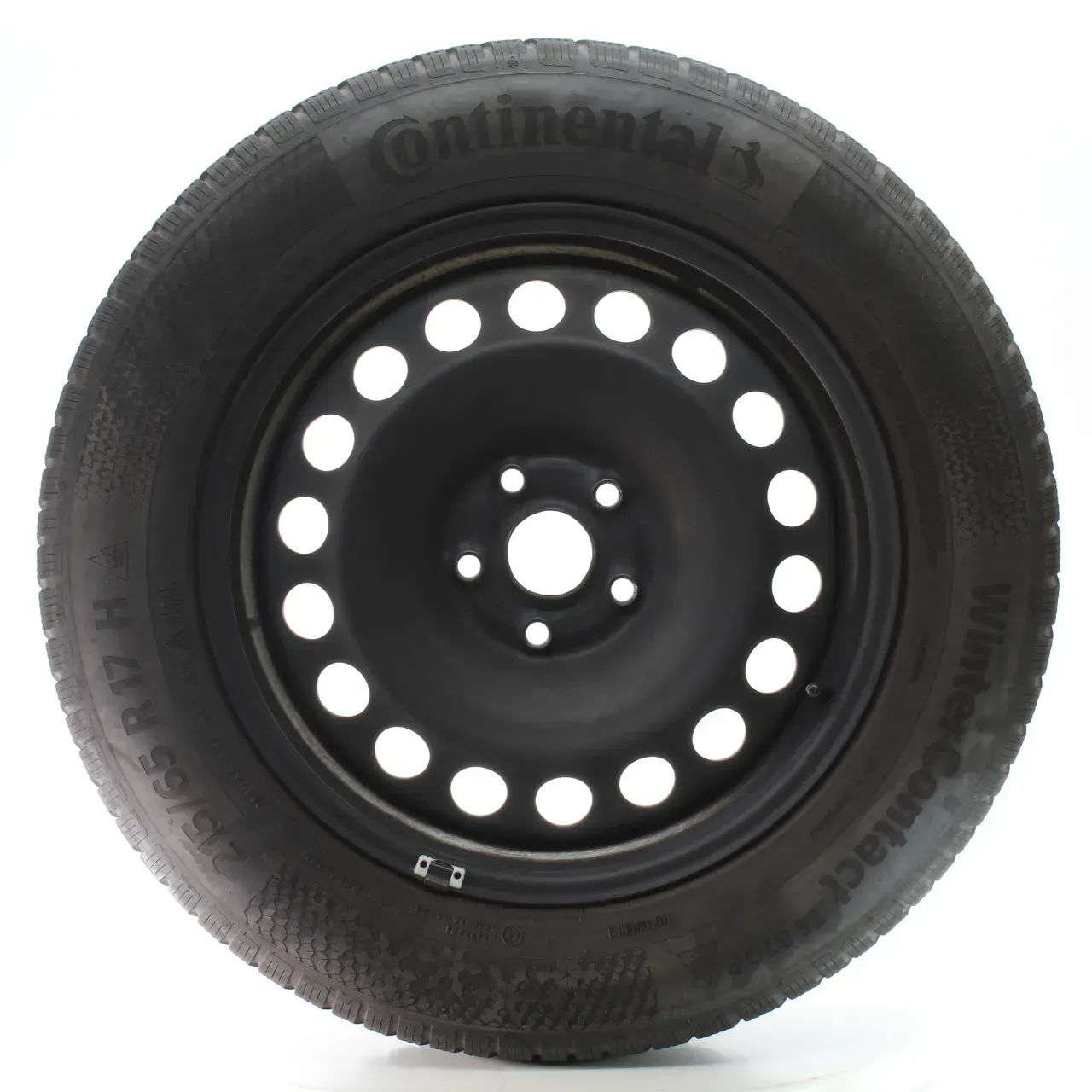 Audi Q3 F3 VW Tiguan AD1 Winterräder Stahl Conti 215/65R17 99H DOT24 5QF601027 - Bild 1