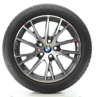 BMW 1er F40 2er F44 Winterräder Y-Speiche 489 Pirelli 195/55R17 DOT23 7849122 - Bild 2
