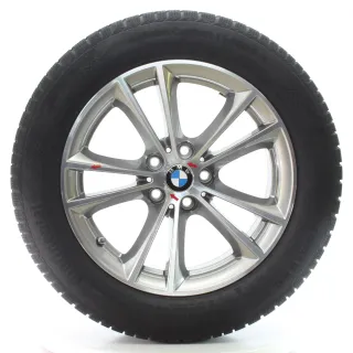 BMW 5er G30 G31 Winterräder V-Speiche 631 Continental 225/55R17 DOT24 6863417 - Bild 2