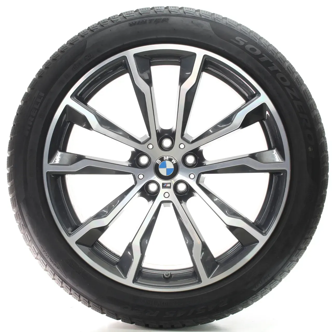 BMW X3 G01 X4 G02 Winterräder M Doppelspeiche 699 245/45-275/40R20 8010268-9 - Bild 1