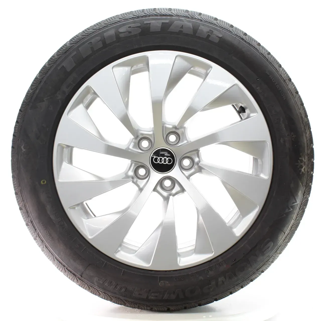 Audi A7 Sportback 4G Winterräder 10-Arm-Turbinen Bridgestone 225/55R18 4K8601025 - Bild 1