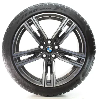 BMW 8er G14 G15 G46 Winterräder M Doppelspeiche 727 245/40-275/35R19 8090019-20 - Bild 2