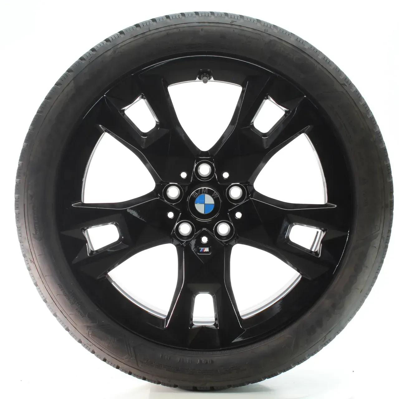 BMW 1er F70 Winterräder M Sternspeiche 968 Goodyear 195/50R18 93H DOT24 5A45271 - Bild 1