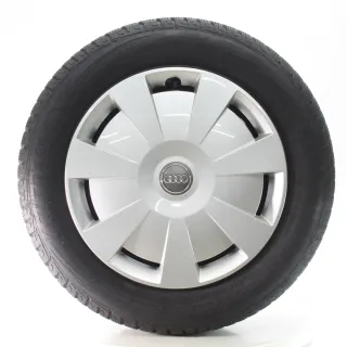 Audi A3 Cabrio Limosine 8V Winterräder Stahl Goodyear 205/55R16 DOT24 8V0601027A - Bild 4