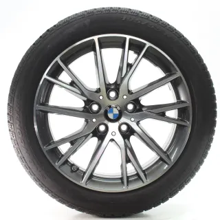 BMW 1er F40 2er F44 Winterräder Y-Speiche 489 Pirelli 195/55R17 92H 7849122 - Bild 1