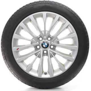 BMW 5er G30 G31 Winterräder W-Speiche 632 Goodyear 245/45R18 100V 6863418 - Bild 2