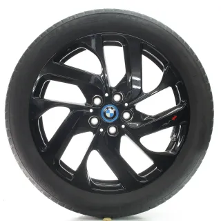 BMW I3 I01 Winterräder Turbinenstyling 428 Schwarz Bridgestone 155/70R19 6887937 - Bild 2