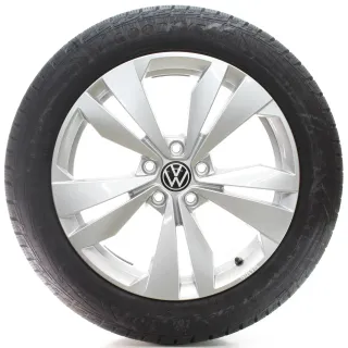VW ID.3 E11 Winterräder Loen Goodyear SealTech 215/55R18 95T DOT24 NEU 10A071498 - Bild 4