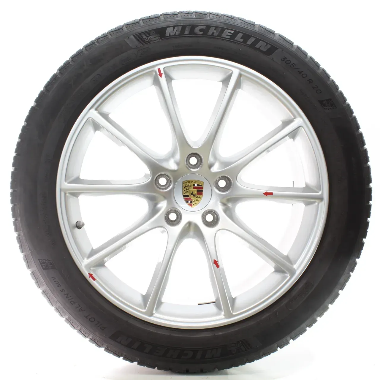 Porsche Cayenne 9YA Winterräder Michelin 275/45-305/40R20 9Y0601025F - Bild 1