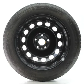 Audi A3 Cabrio Limousine 8V Winterräder Stahl Nexen 205/55R16 DOT23 8V0601027A - Bild 5