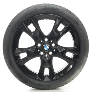BMW 1er F70 Winterräder M Sternspeiche 968 Goodyear 195/50R18 DOT24 5A45271 - Bild 3