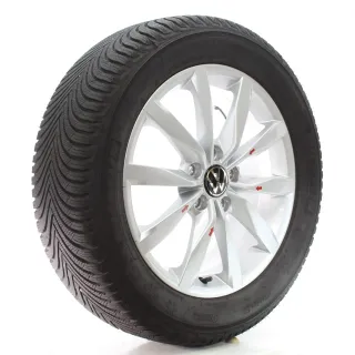 VW T-ROC A11 Winterräder Dijon Silber Michelin 215/55R17 94V 5G0601025K - Bild 6