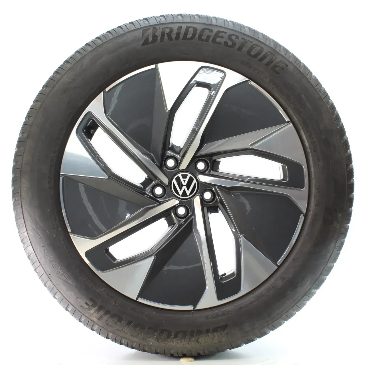 VW ID.4 E21 ID.5 E39 Winterräder Hamar Grau Bridgestone 235/55R19 11A601025M - Bild 1