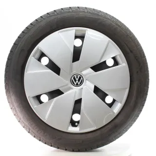 VW ID.3 E11 Winterräder Stahl Goodyear 215/55R18 95T DOT24 1EA601027 - Bild 4