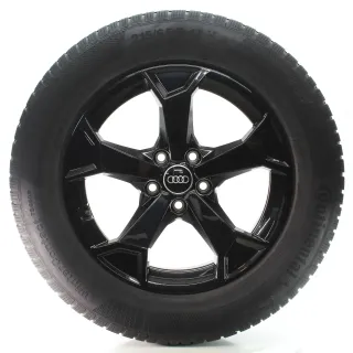 Audi Q3 F3 Winterräder 5-Arm-Secare-Design Schwarz 215/65R17 99H 83A601025AM - Bild 3